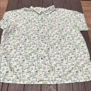 Columbia Green Patterned Men's Shirt
